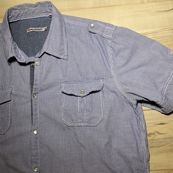 ProjekRaw L Snap Button Short Sleeve. - Picture 2 of 8